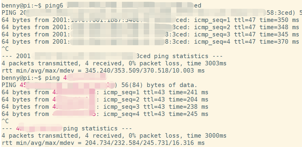中国移动IPv6使用体验报告