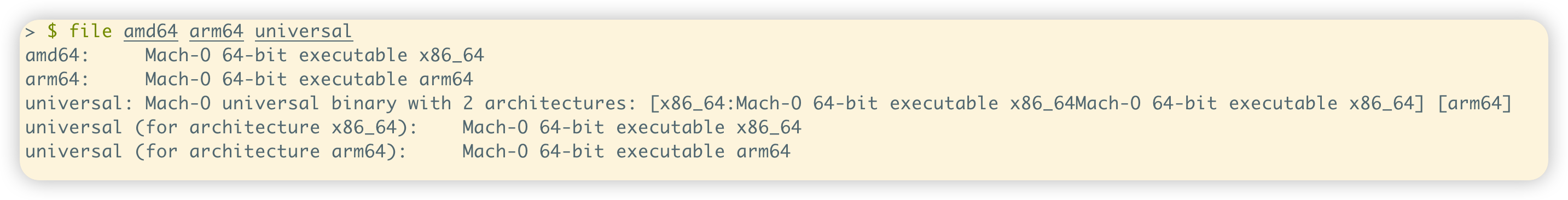 在Linux下使用lipo创建 universal macOS binary