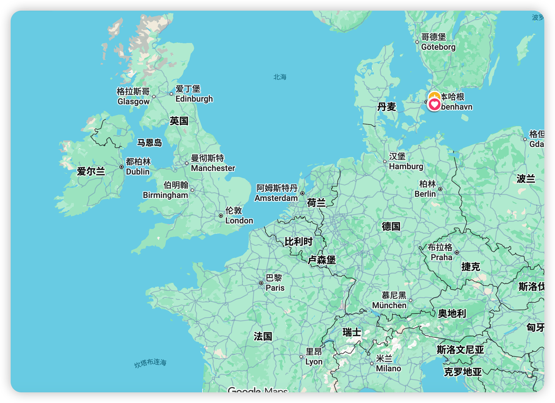 我的欧洲生活 英国和爱尔兰
